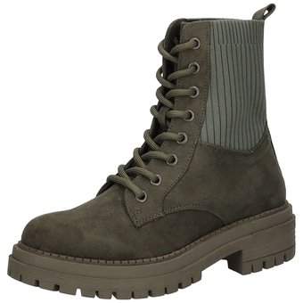 La Strada Schnür Boots in grün