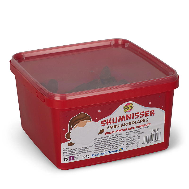 KnallGodt Skumnisser m/sjokoladetrekk 700 g