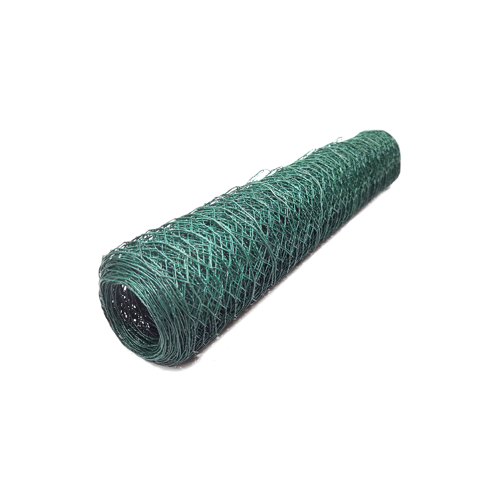 Powertec Garden HC Home & Living Drahtgitter PVC-ummantelt, HEXAGONAL ca. 10 x 0,5 m