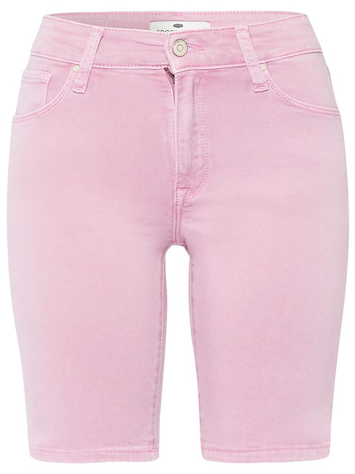 Cross Jeans Jeans-Shorts in Rosa günstig kaufen