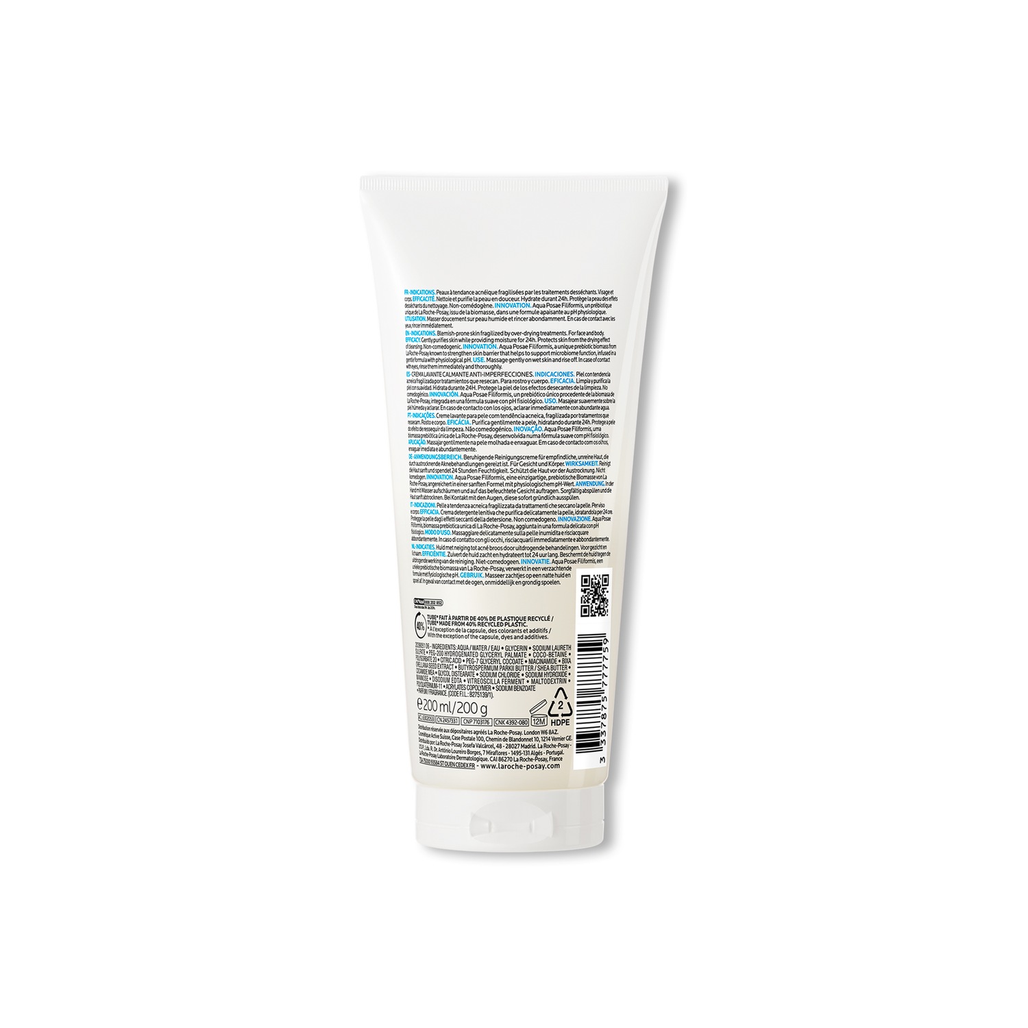 ROCHE-POSAY Effaclar H Iso-Biome Reinigungscreme