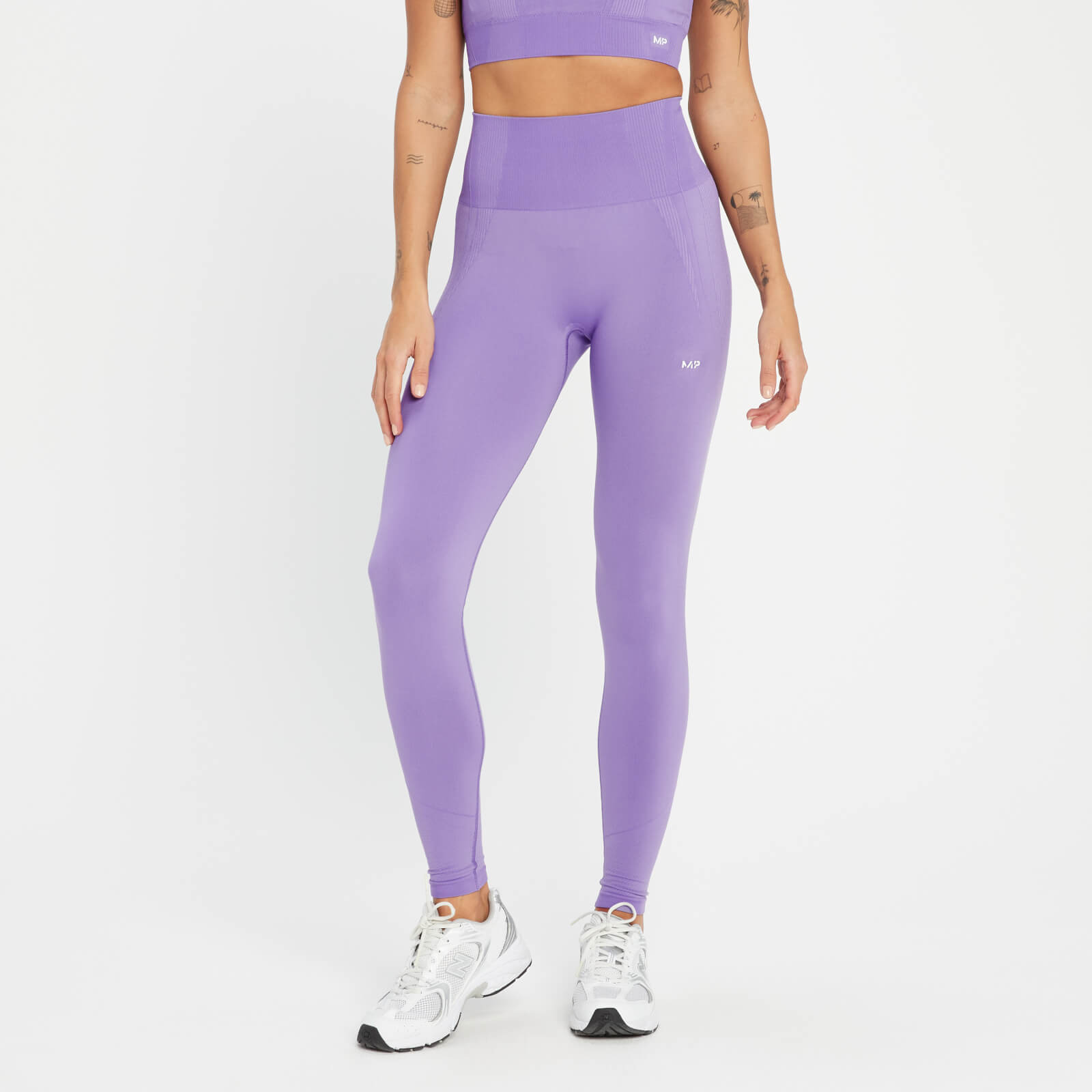 Legging sans coutures MP Tempo Tonal pour femmes – Lilas électrique