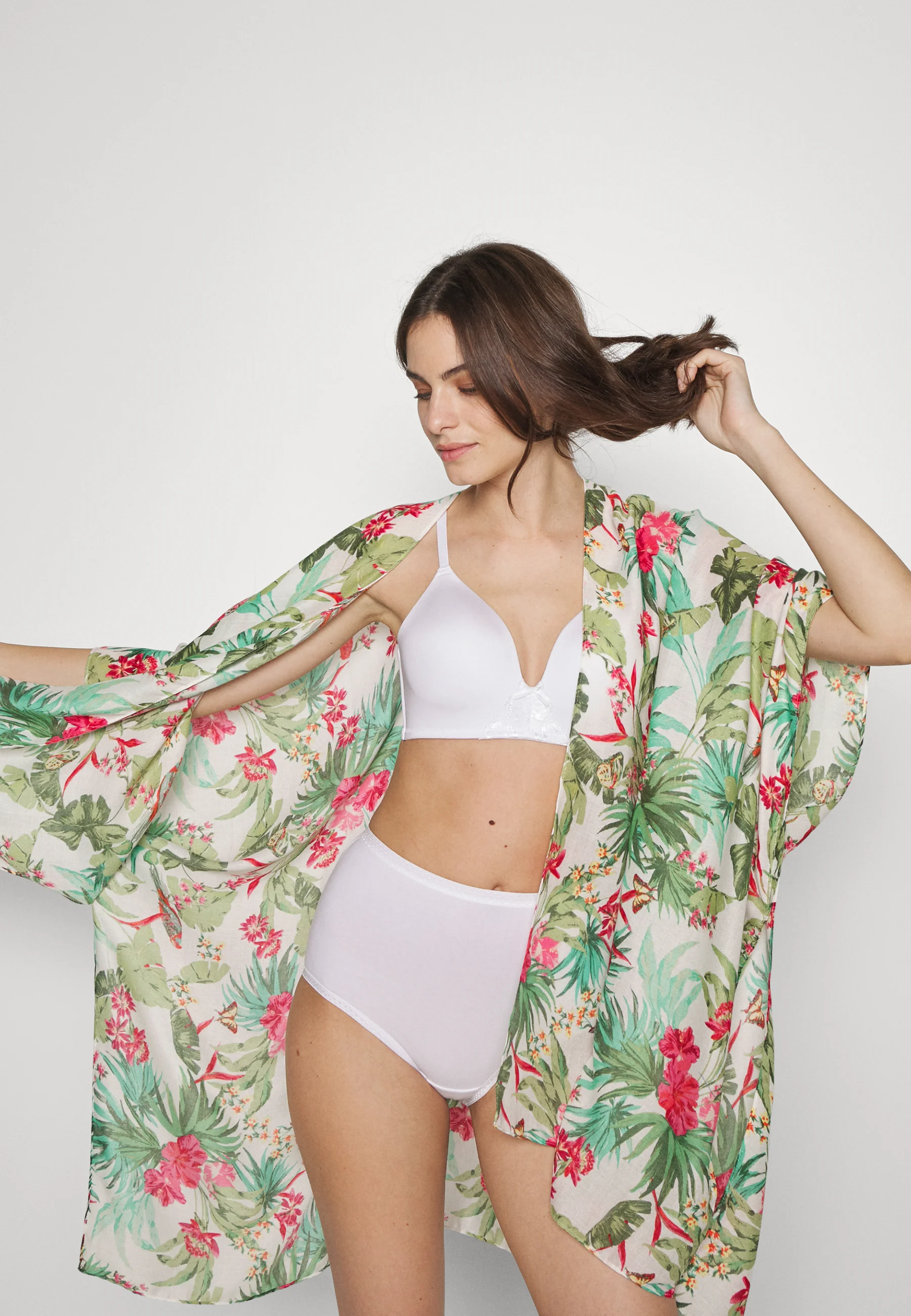 ONLY ONLLUNA LIFE PALM BEACH CARDIGAN - Accesorio de playa