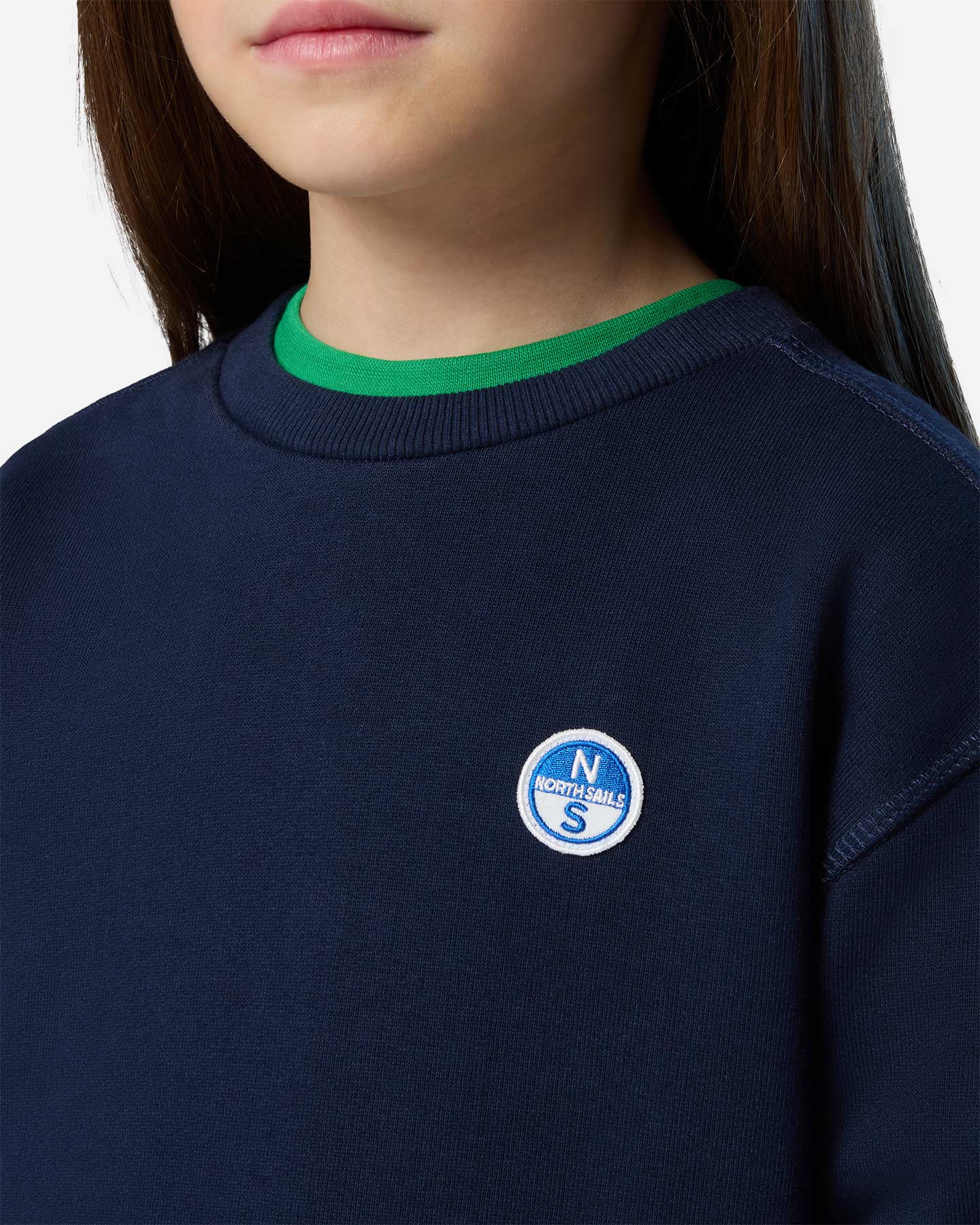 Felpa North Sails Logo Chest Jr 7943850802
