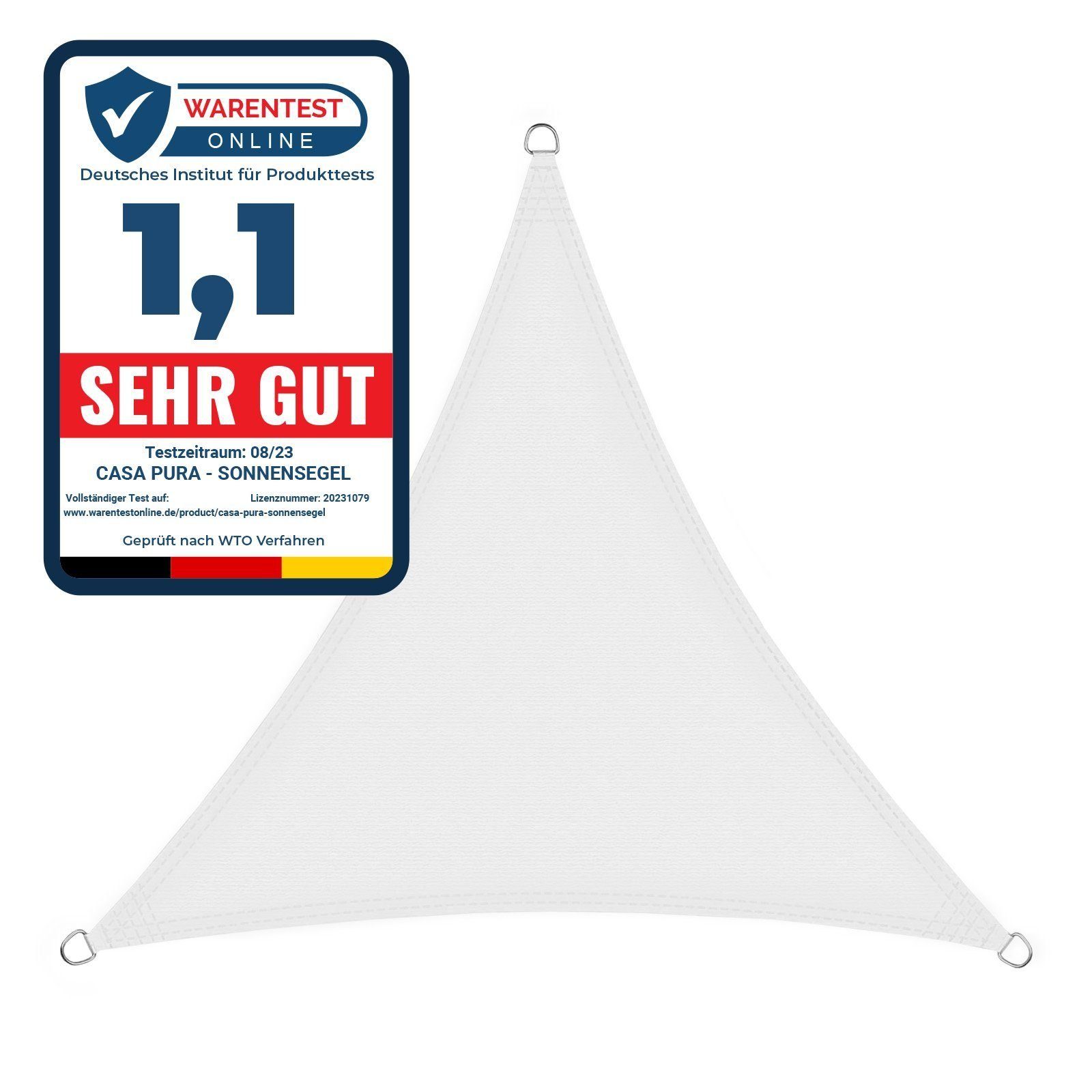 Karat Sonnensegel, UV-abweisend