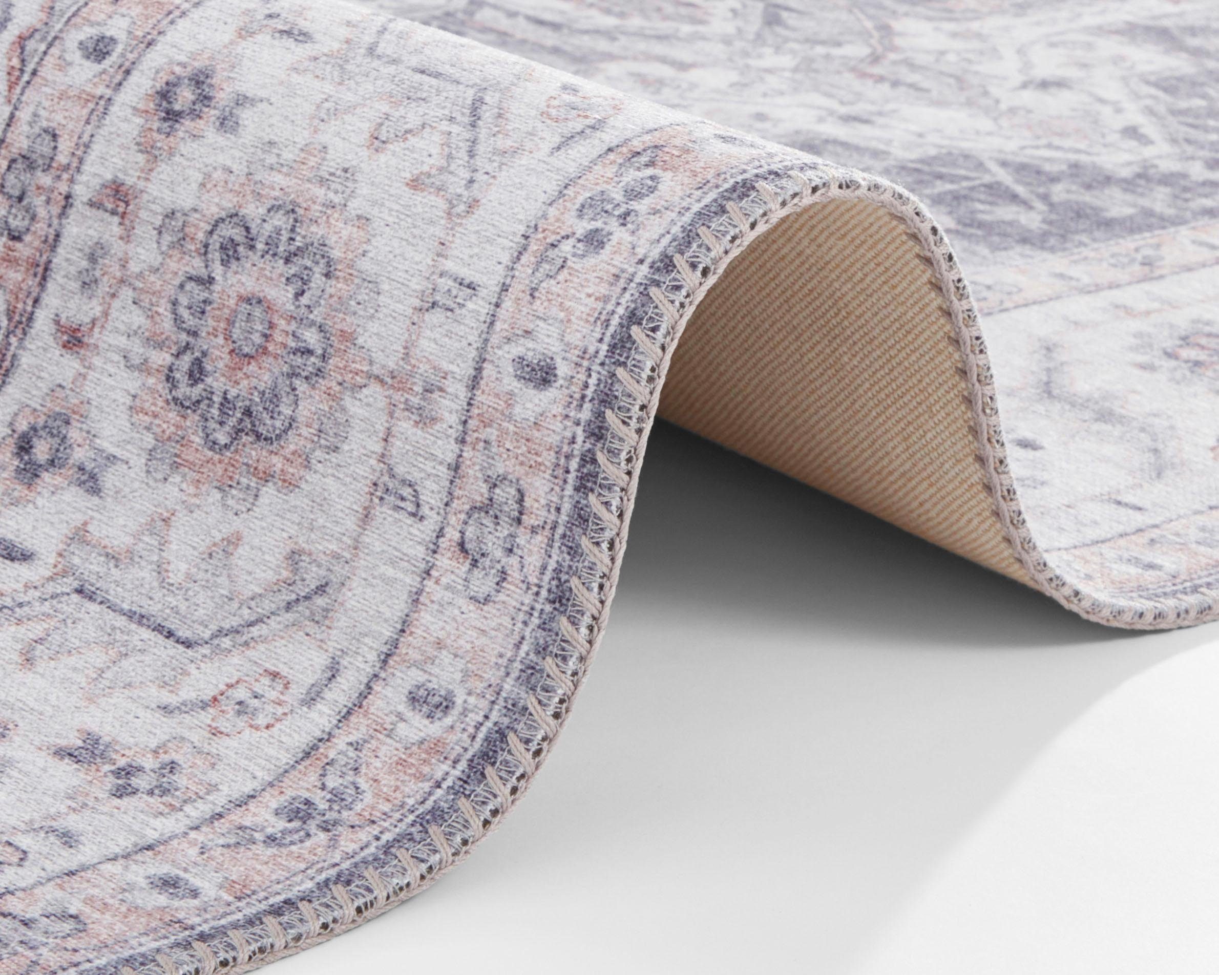 Teppich Anthea, NOURISTAN, rechteckig, Höhe: 5 mm, Orientalisch, Orient, Vintage, Wohnzimmer, Schlafzimmer, Esszimmer
