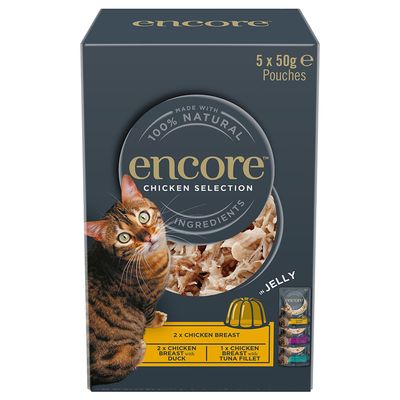 Encore Cat Jelly Pouch Mix 5 x 50 g