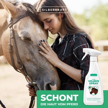 Silberkraft Insektenspray Milbenspray Pferde, 500 ml, 1-St.