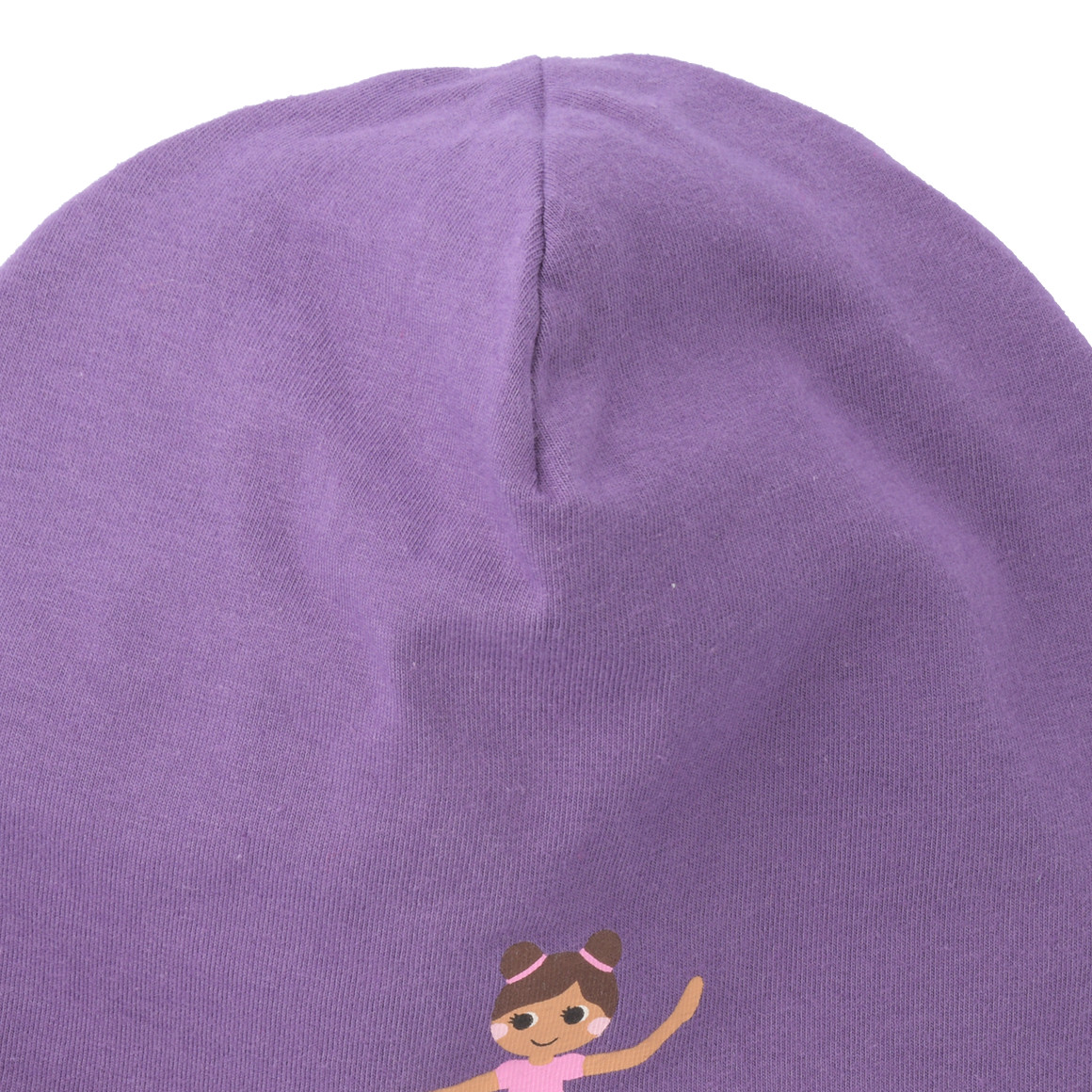 Mädchen Beanie mit Ballerina-Print