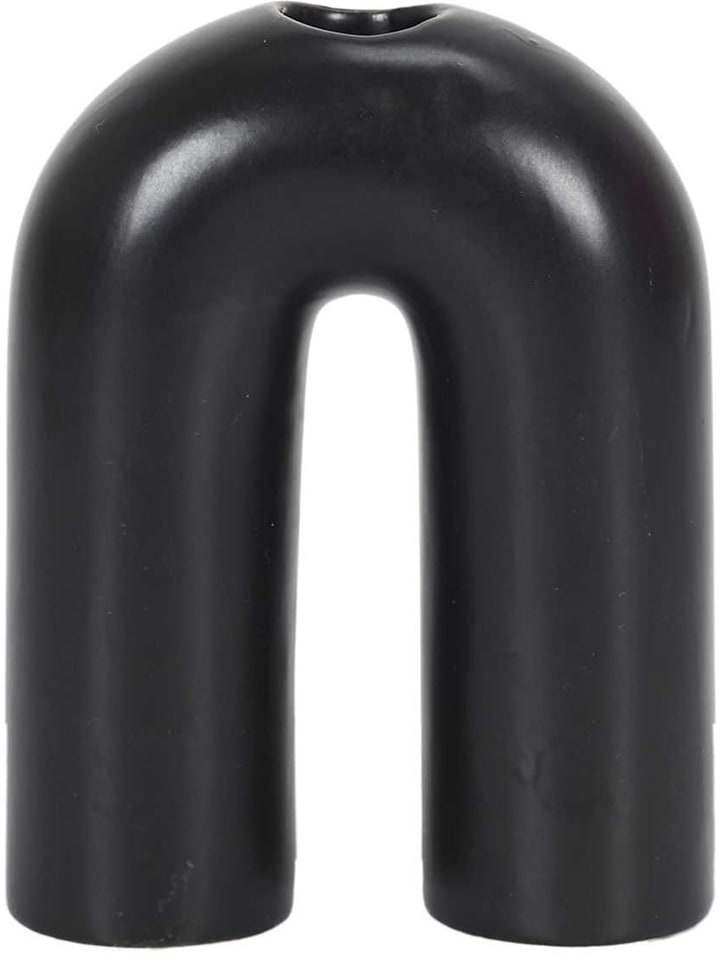 THE HOME DECO FACTORY Kerzenhalter in Schwarz - (B)10 x (H)13 cm günstig kaufen onesize
