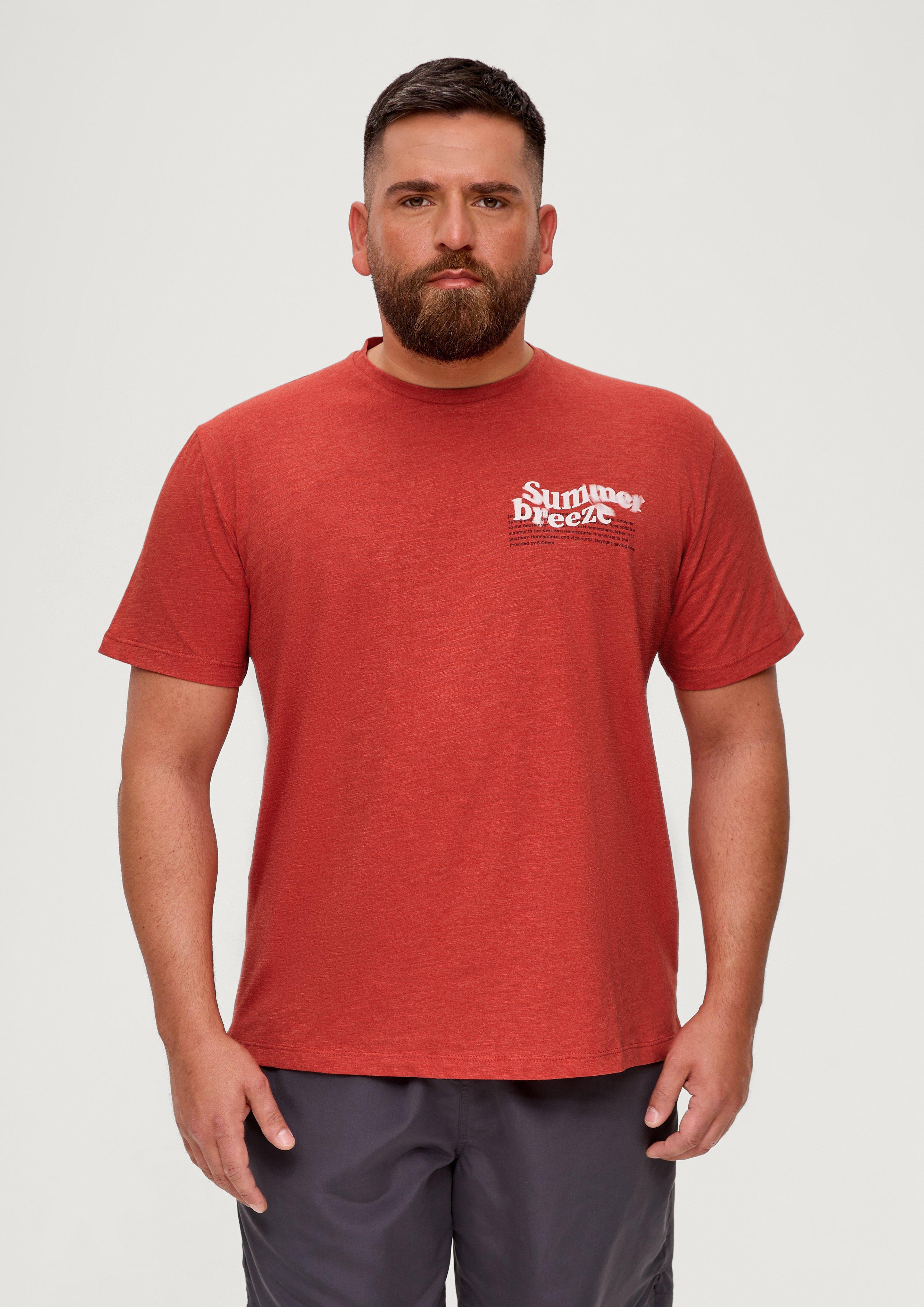 T-Shirt mit Frontprint  2135631-30D2