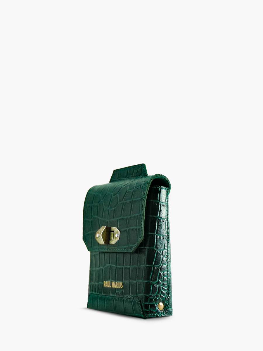 Agathe Alligator - Malachite