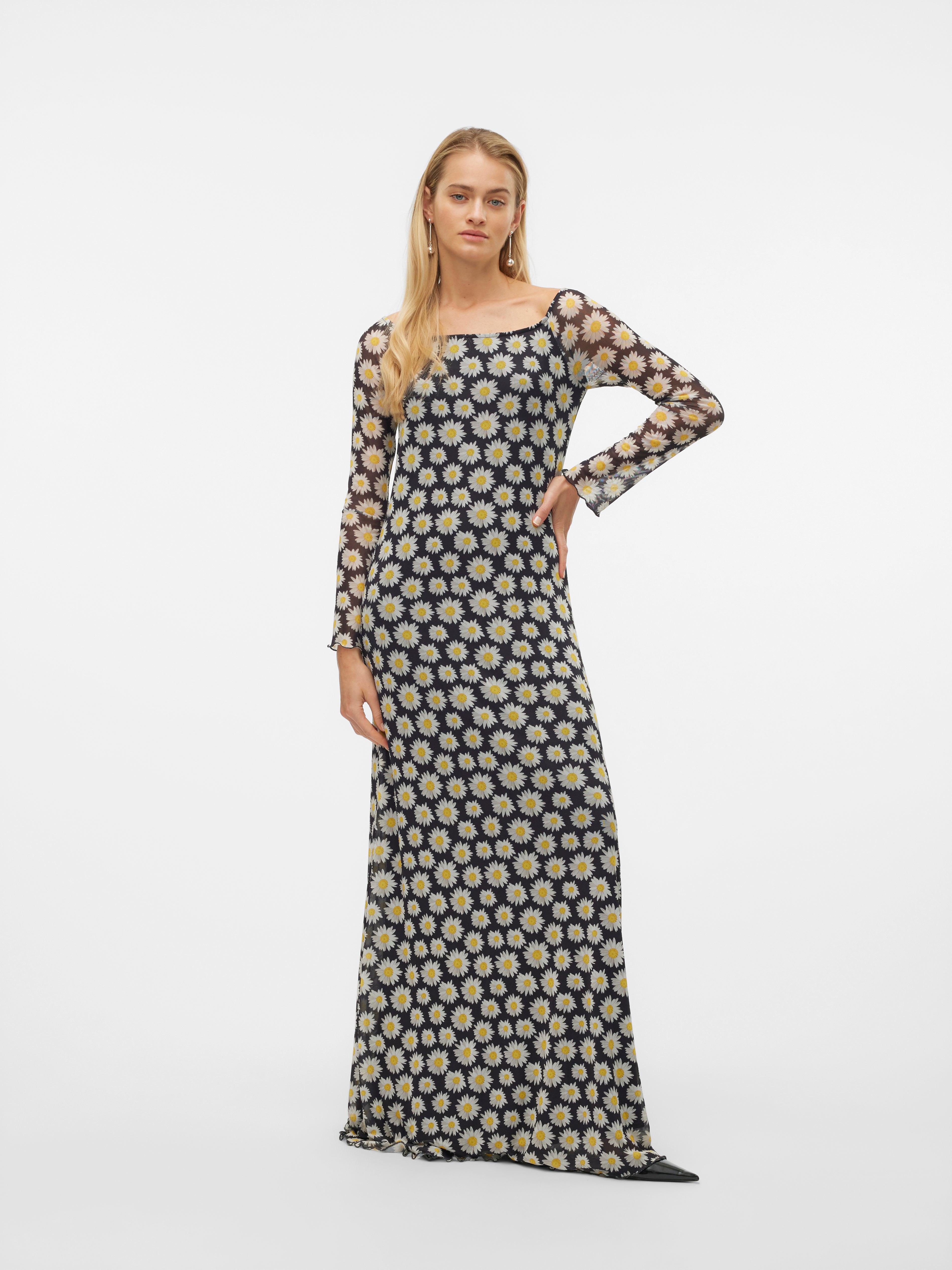 SOMETHINGNEW x PROJECT NOSTALGIA Langes Kleid