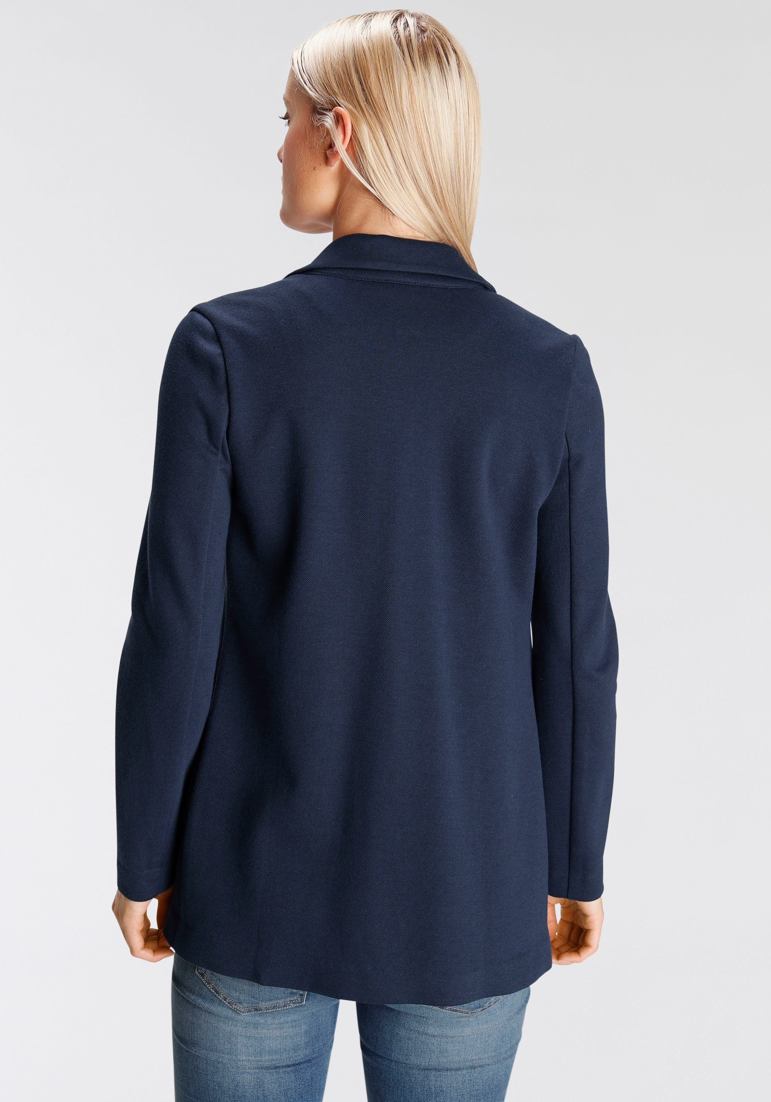 DELMAO Jerseyblazer aus Piqué-Ware im sportiven Look -NEUE MARKE!