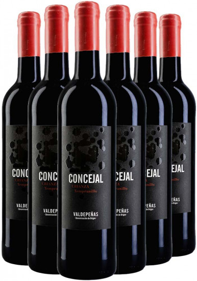 Vinícola de Valdepeñas Concejal Crianza-Paket - Vinícola de Valdepeñas