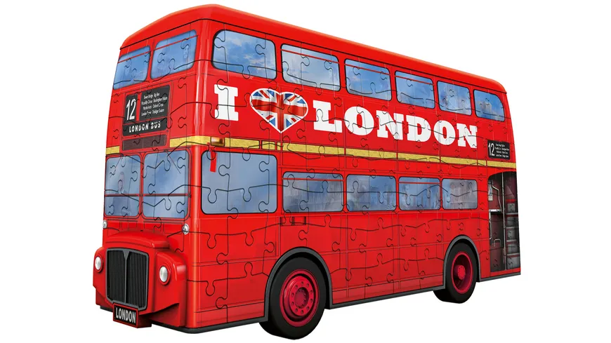 Ravensburger Puzzle - 3D Puzzles - London Bus