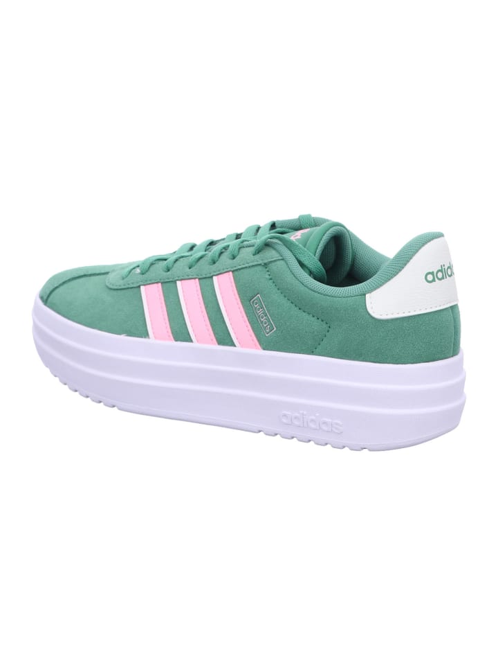 adidas Damen- Schnürschuhe VL COURT BOLD in Grün günstig kaufen 41