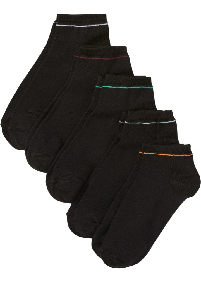 Sneakersocken (5er Pack) mit Bio Baumwolle