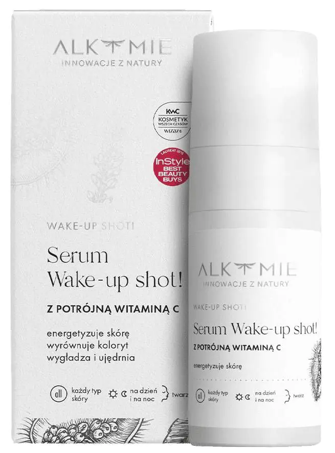 Alkmie Wake-Up Shot! Serum s trostrukim vitaminom C, 15 ml