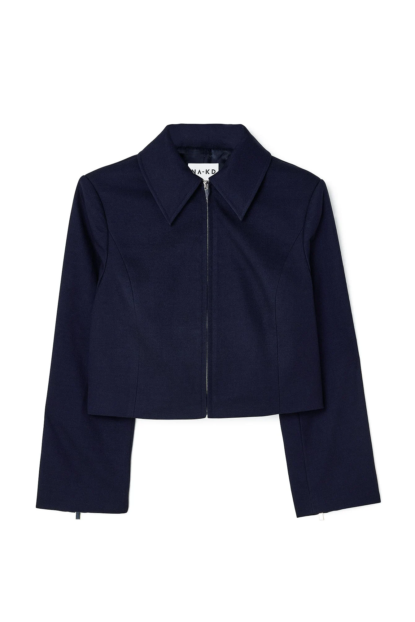 Jacke mit Reißverschlussdetail