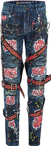 Cipo & Baxx JEANS in angesagtem Designer-Look