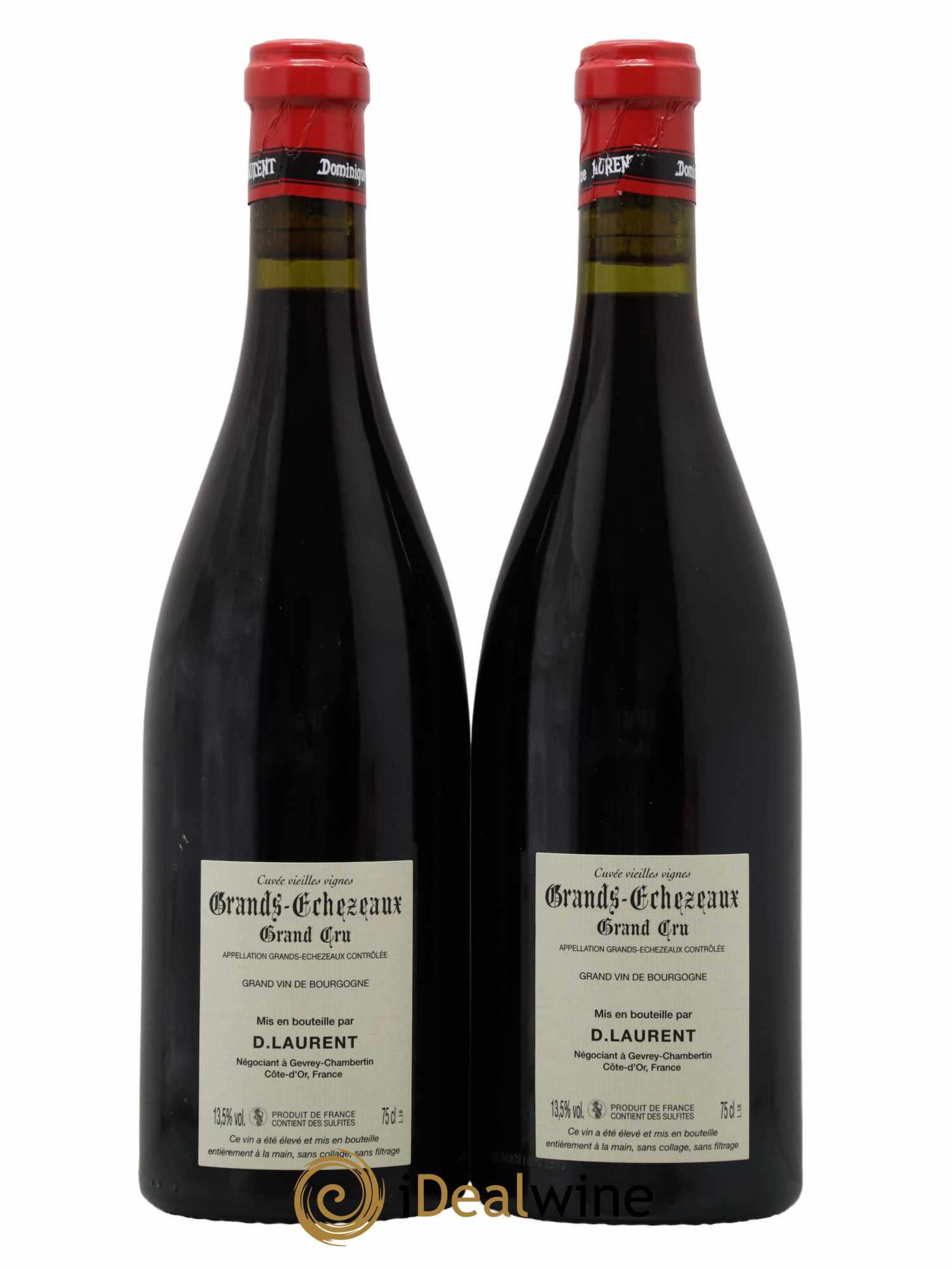 Grands-Echezeaux Grand Cru Dominique Laurent Vieilles Vignes Dominique Laurent 2019 - Lot de 2 Bouteilles