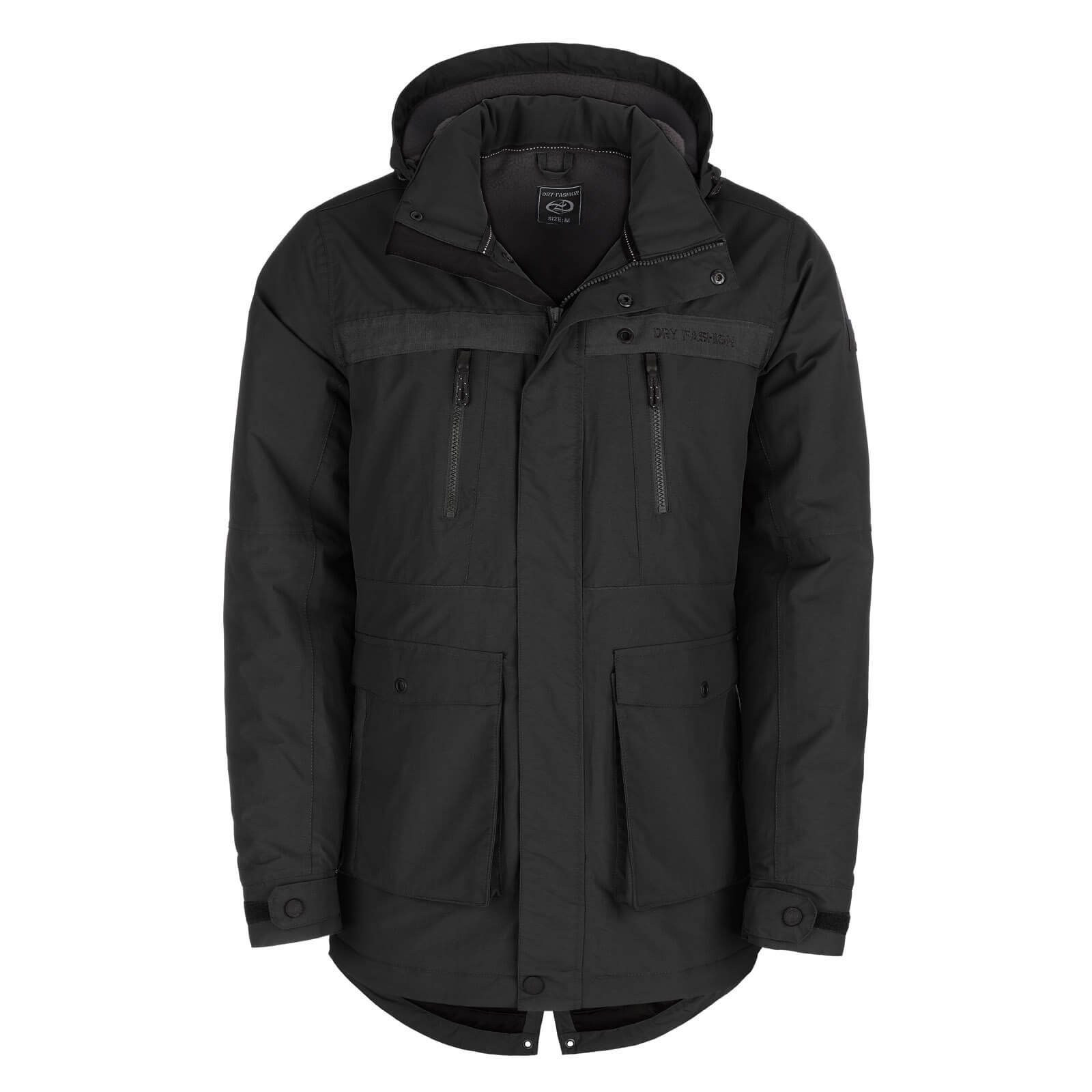 Dry Fashion Winterjacke Herren Funktionsparka Aalborg warm gefüttert - wind- und wasserdicht