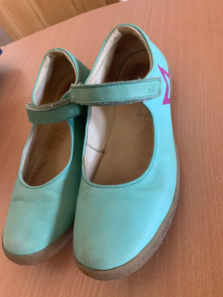 Naturino Leder-Spangenballerinas in Türkis günstig kaufen 33