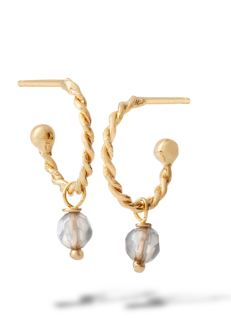 Casa Jewelry Riva gold-plated earrings