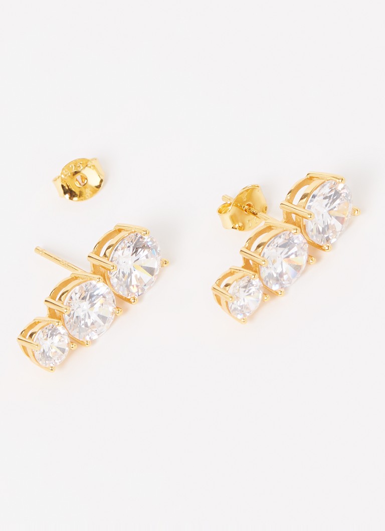 Franky Amsterdam The Jumeirah gold-plated stud earrings