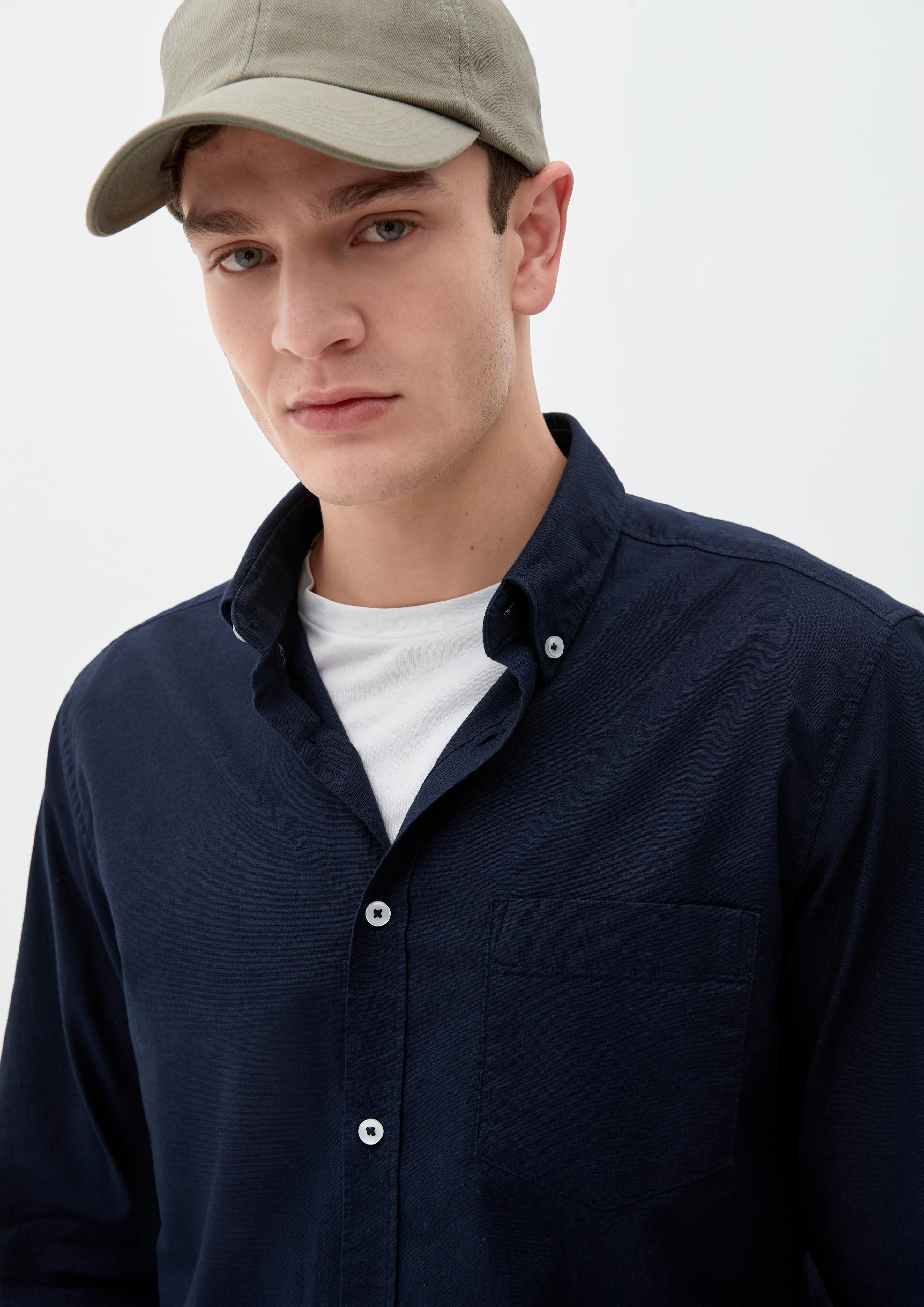 Slim: Hemd mit Button-Down-Kragen  2127453-5955