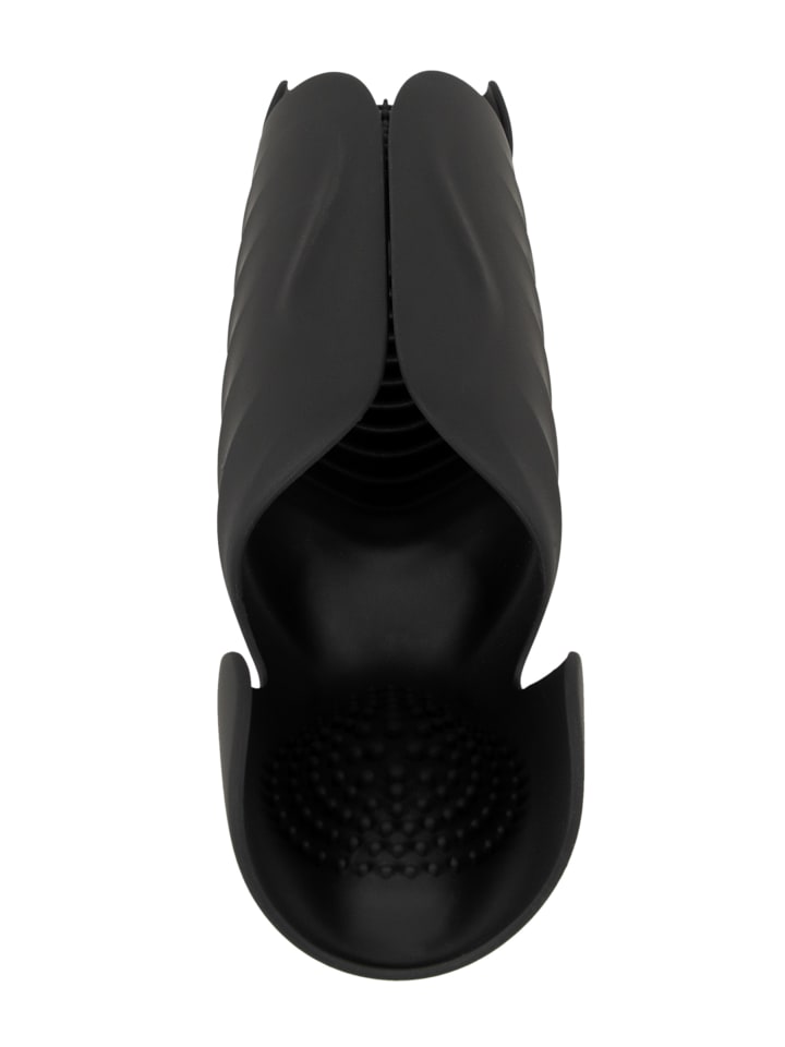 Rebel Masturbator mit Vibration Penis Trainer with 3 Point Stimulation in schwarz günstig kaufen 22 cm
