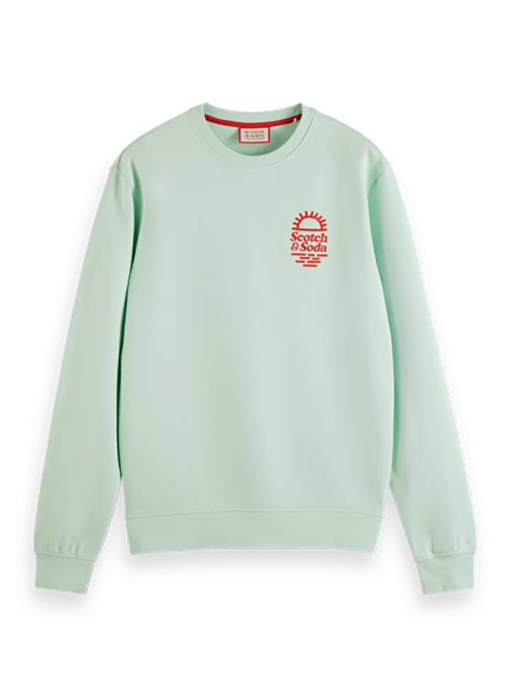 Scotch & Soda Sweatshirt in Grün günstig kaufen