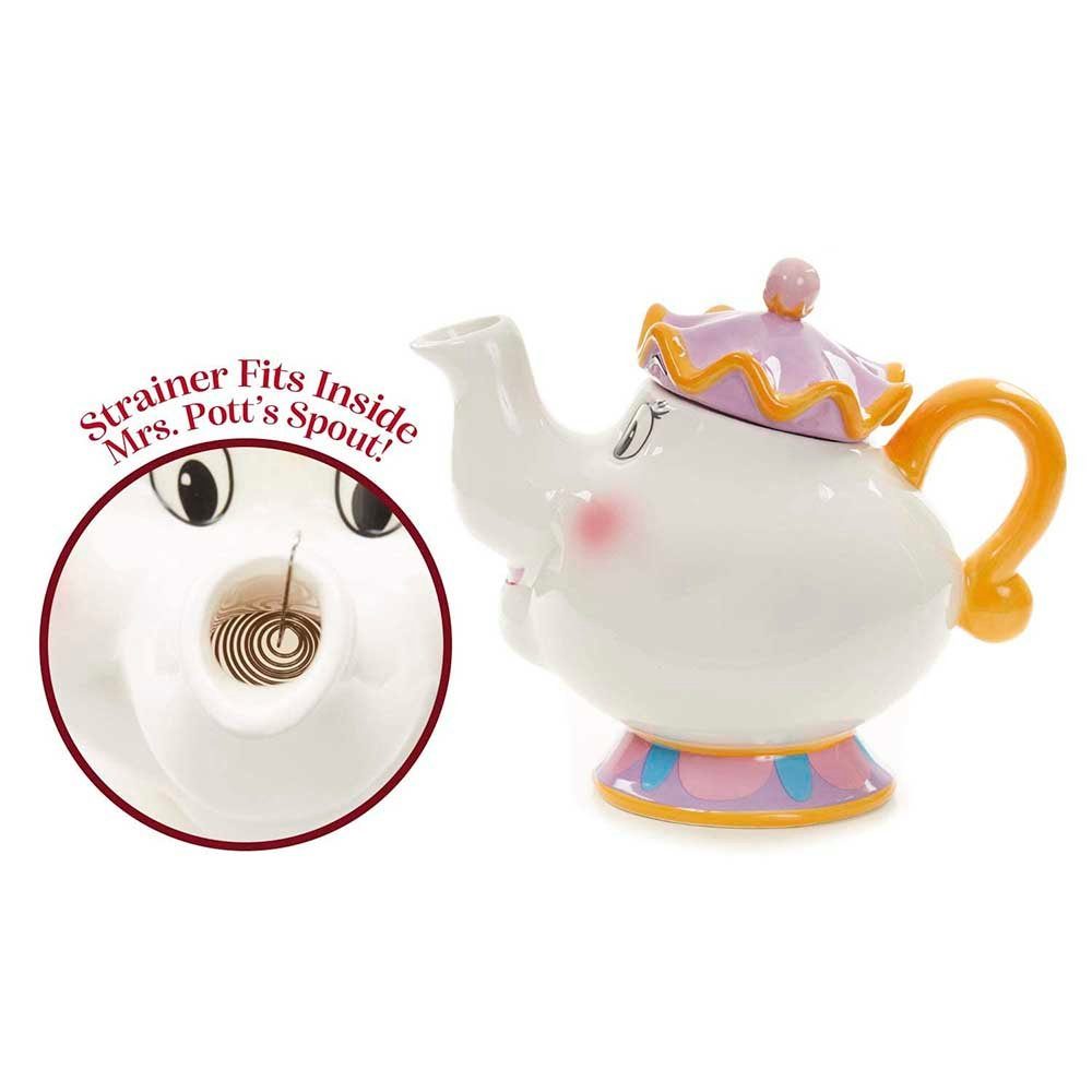Paladone Tasse Die Schöne und das Biest Teekanne von Madame Potti, Steinzeug, Madame Pottine Teekanne