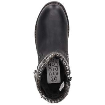 Studio London Stiefeletten in schwarz