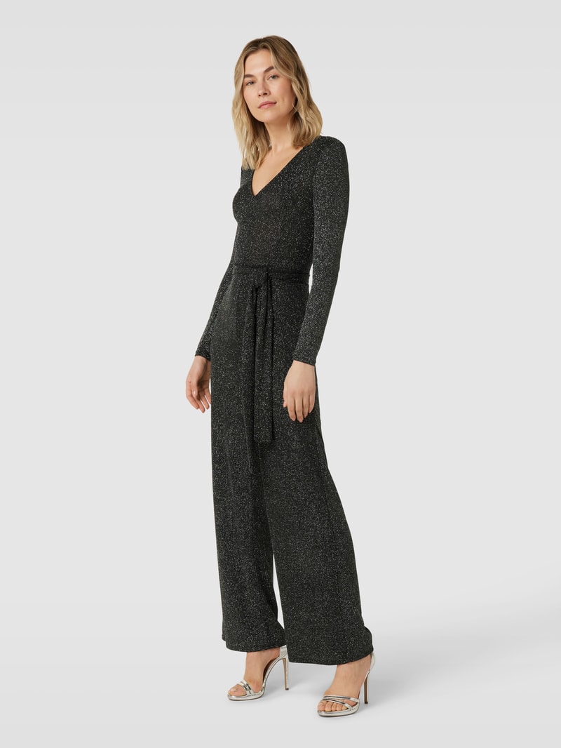 Jumpsuit mit Bindegürtel Modell 'XIKYPIC' in black