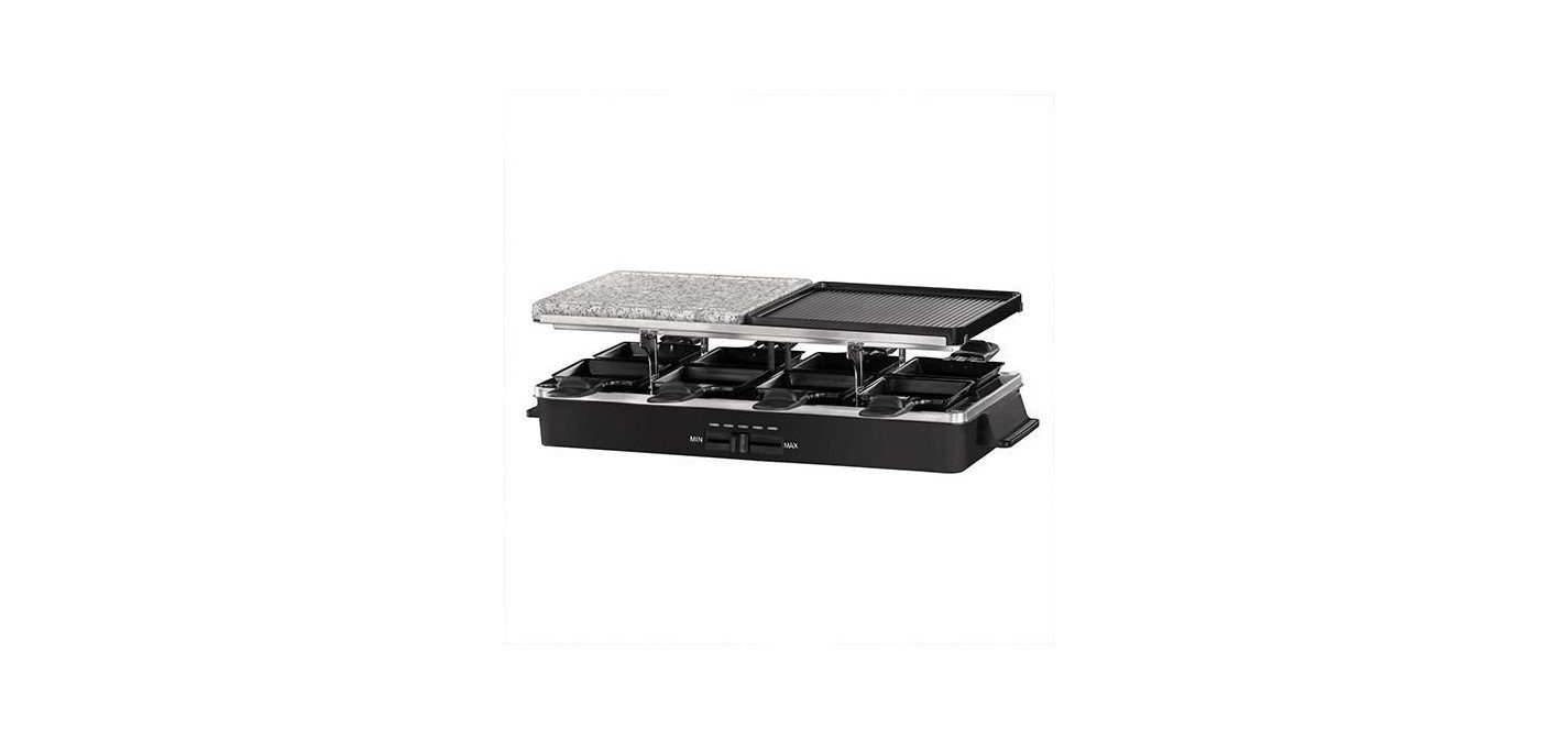 RUSSELL HOBBS Raclette 26280-56 Multi Raclette 3in1, 8 Raclettepfännchen, 1400 W, Multi Raclette 3in1