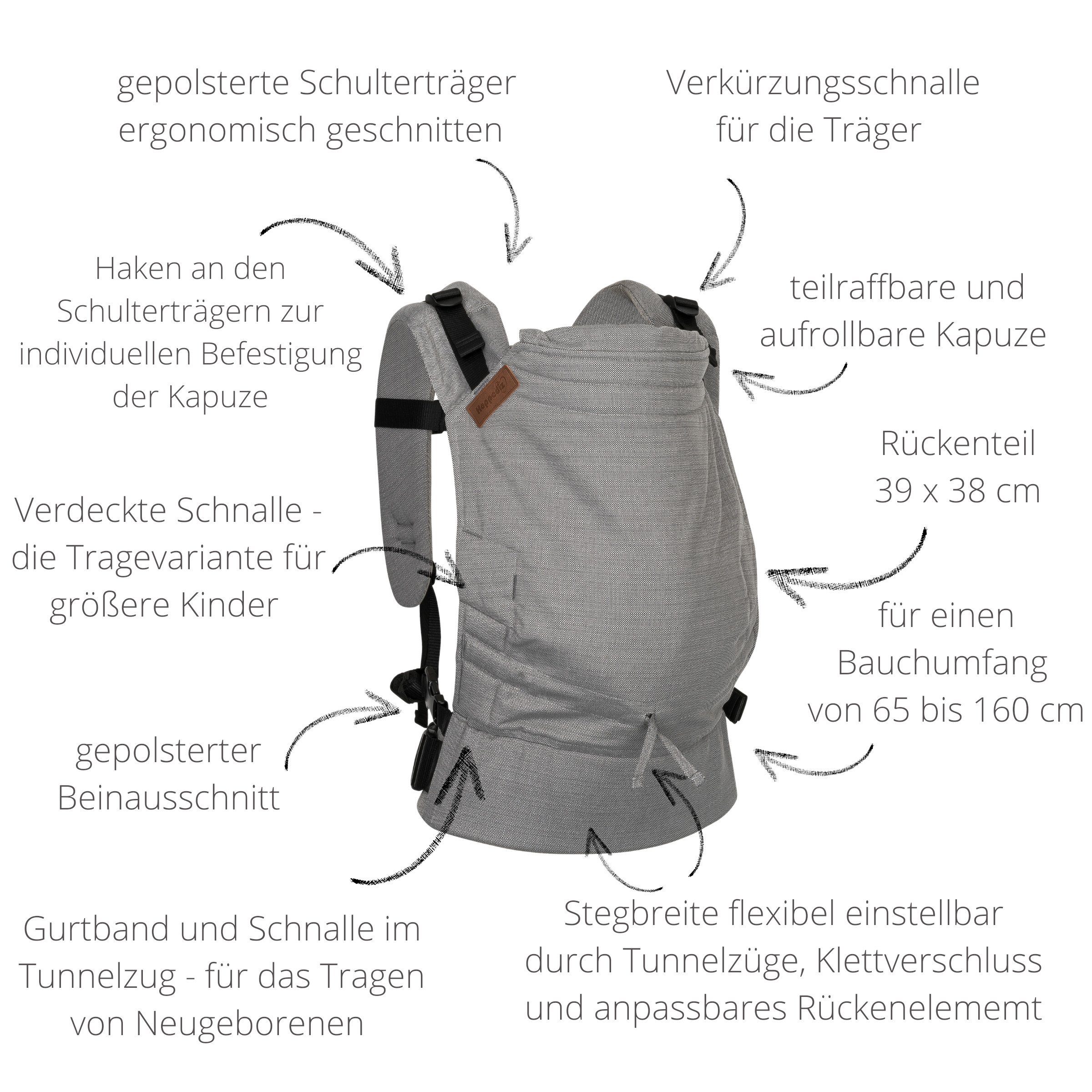 Hoppediz Babytrage Buckle