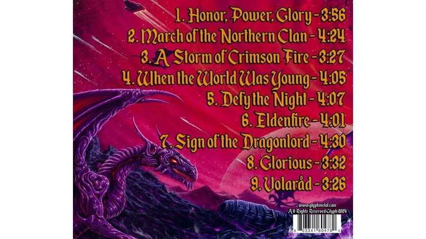 Honour. Power. Glory.