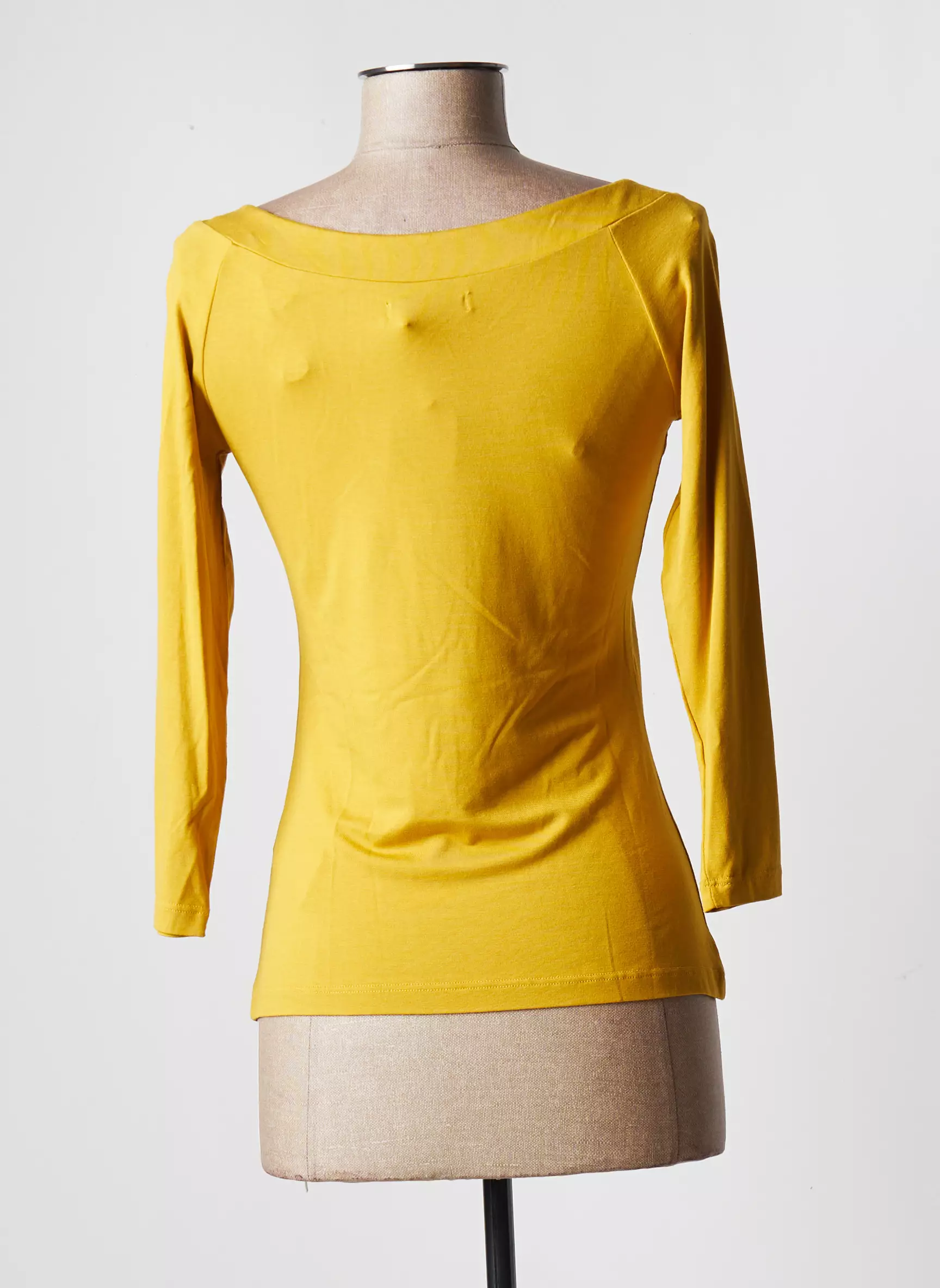 King Louie Tops Femme couleur jaune