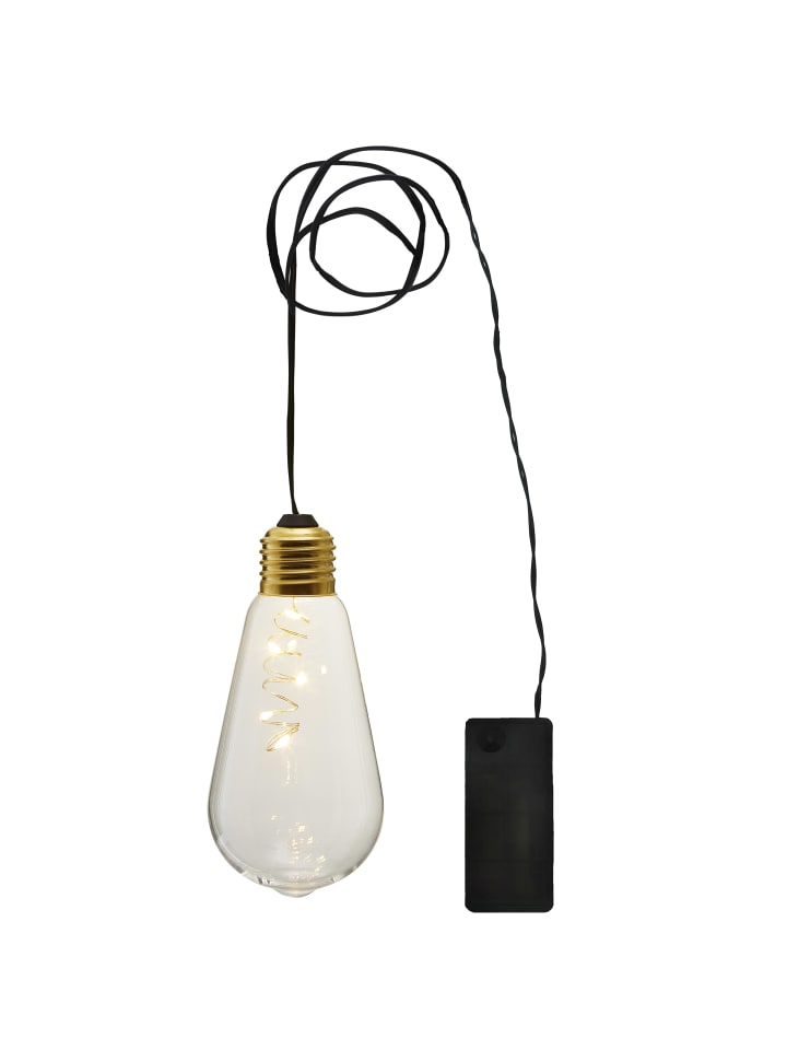 STAR Trading LED Hängeleuchte ,Glow', Batterien und Timer, Leuchtdraht, klar, 13cm günstig kaufen onesize