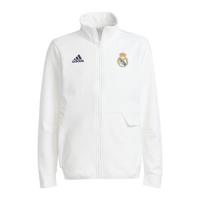 adidas Real Madrid Anthem Jacke Kids Trainingsjacke Kinder