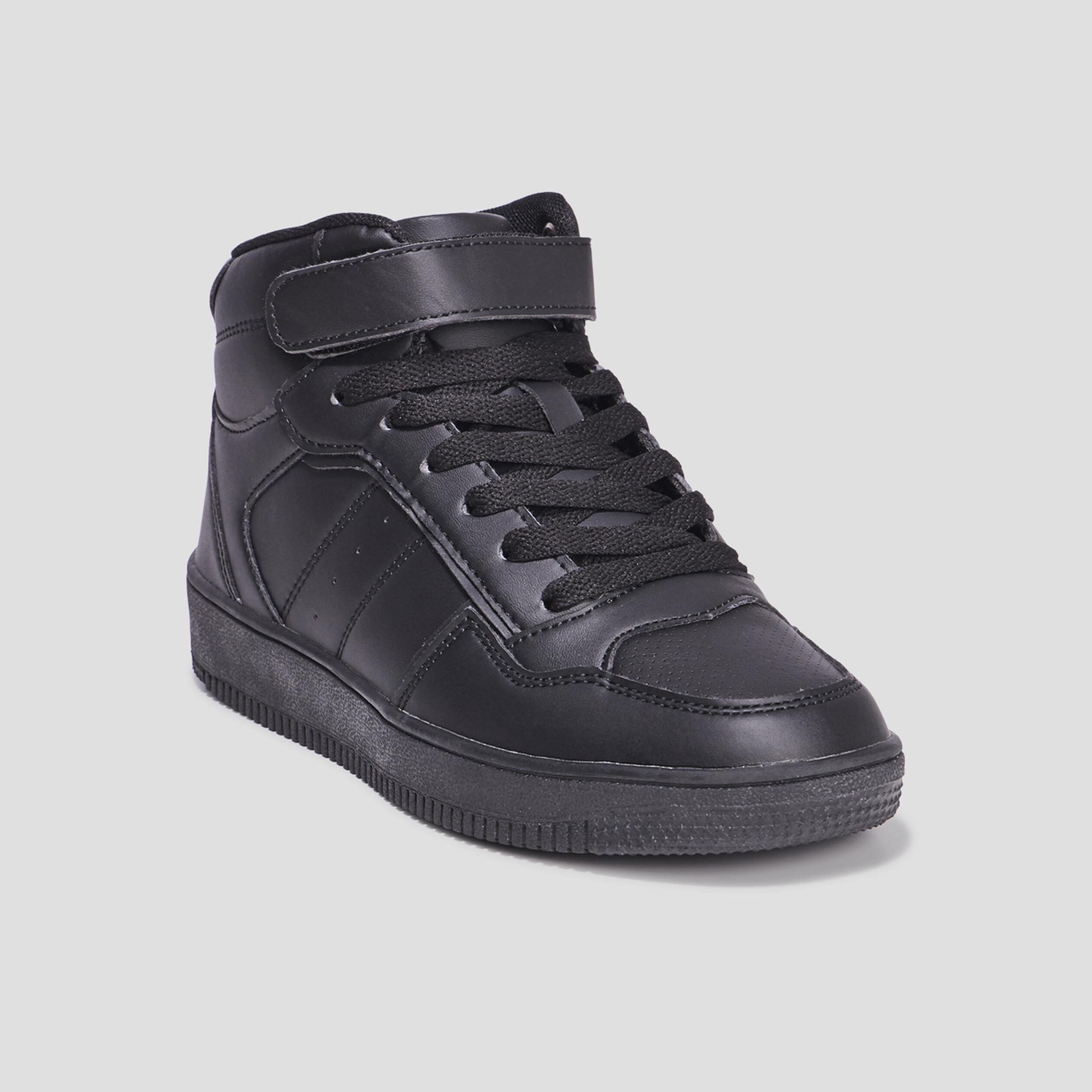 Baskets montantes Creeks Ktempete noir garçon | La Halle