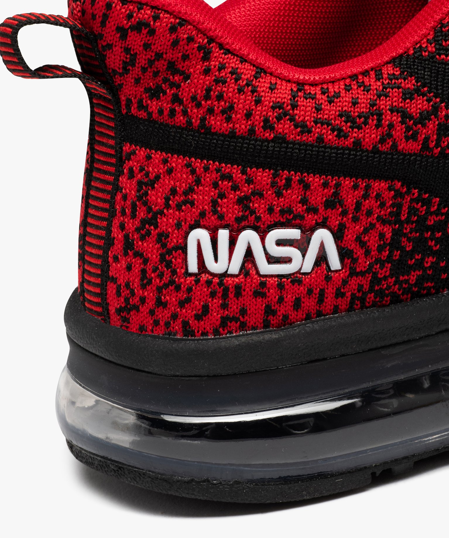 Baskets homme à semelle bulle d'air en mesh - Nasa noir | GEMO