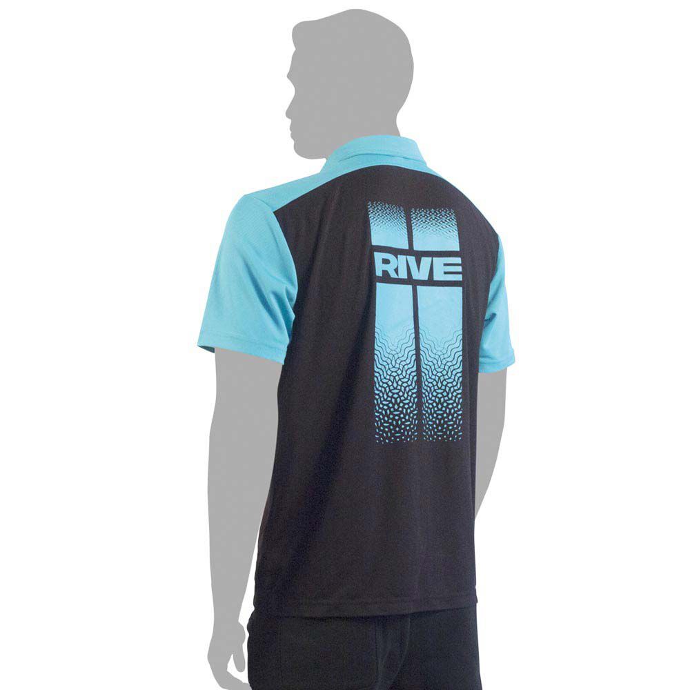 RIVE STRIPES BLACK Polo Shirt