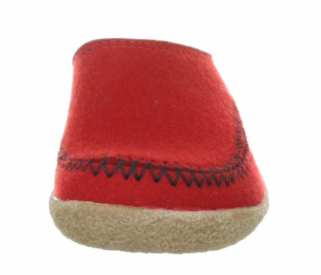 HAFLINGER Hausschuhe rot