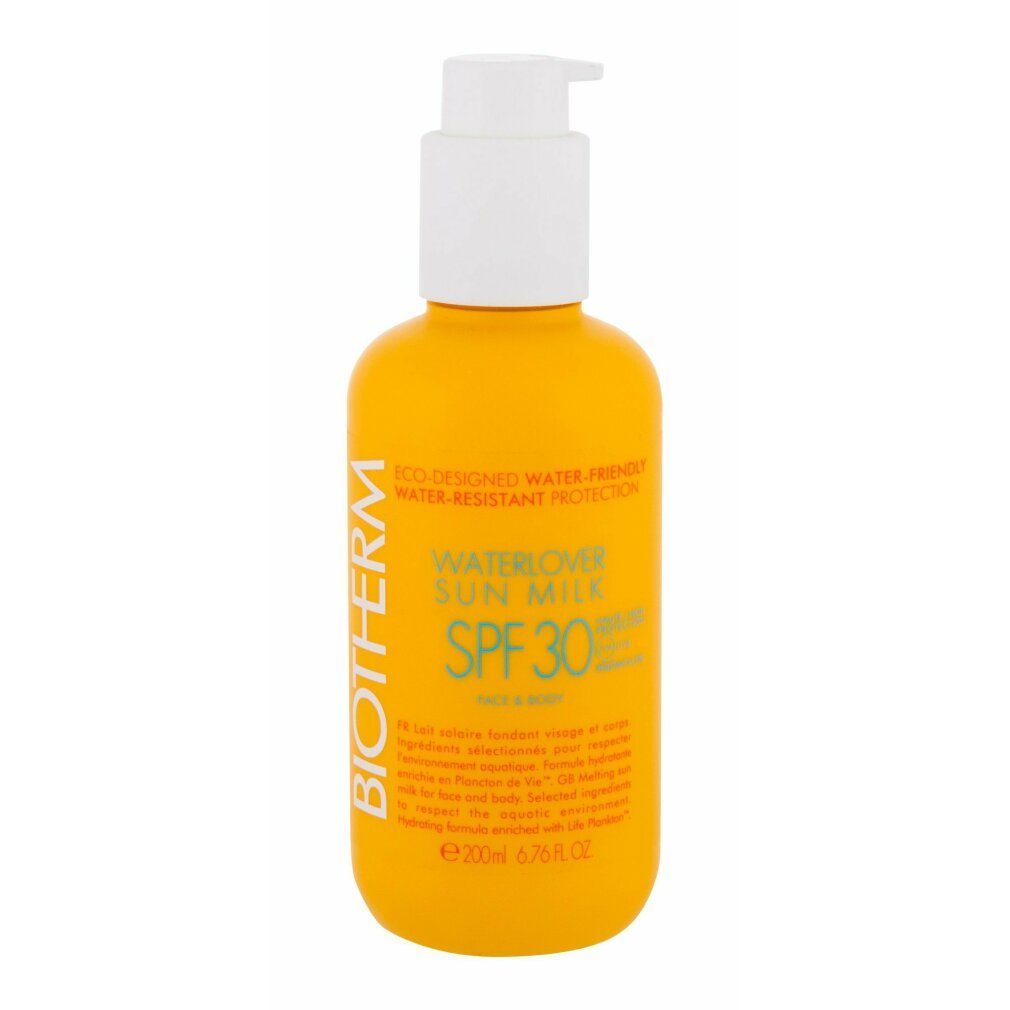 BIOTHERM Sonnenschutzpflege Biotherm waterlov sunmilk spf30 200ml