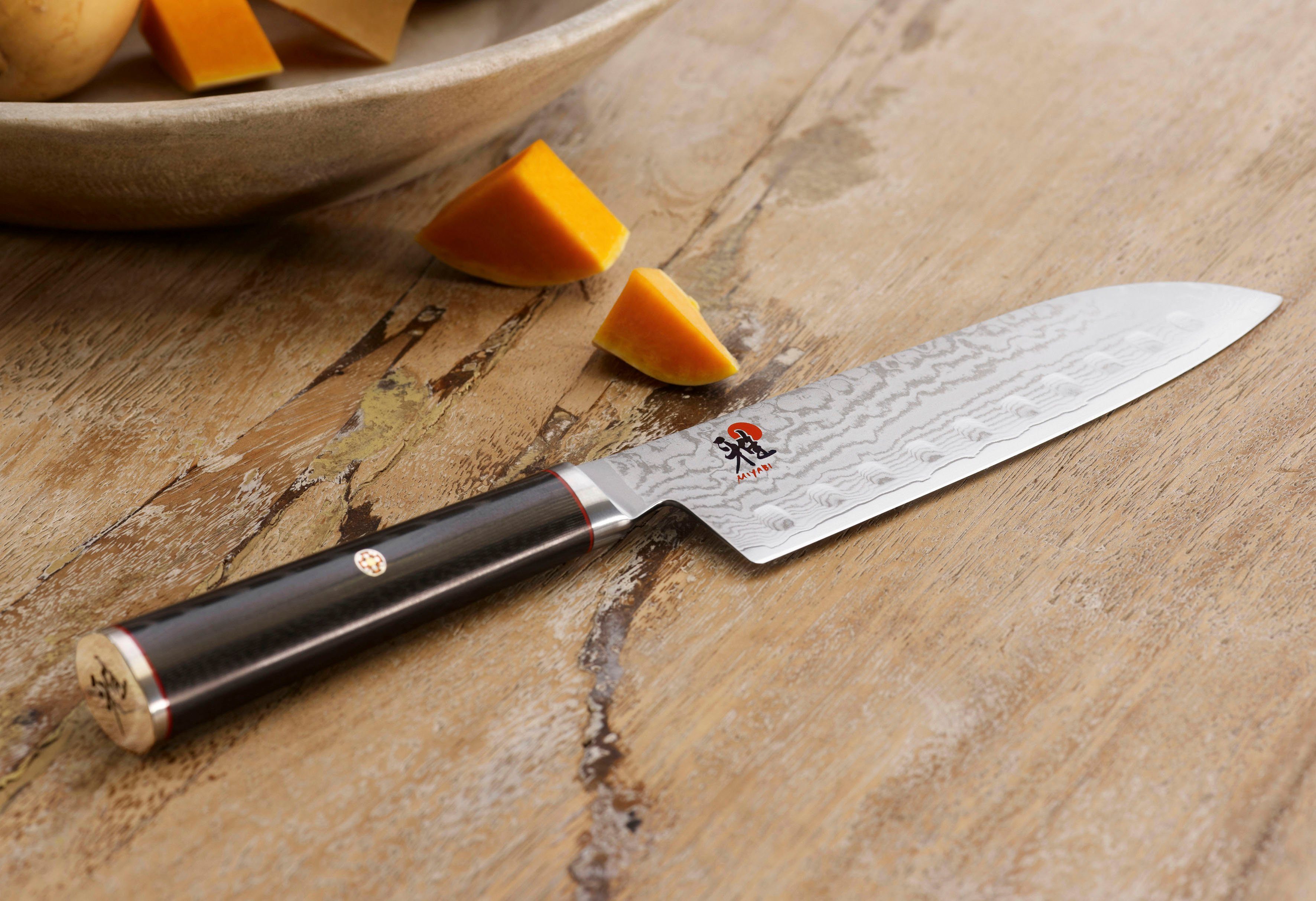 Zwilling Gemüsemesser Miyabi 5000FCD Nakiri, Klingenlänge 17 cm, FRIODUR eisgehärtete Klinge