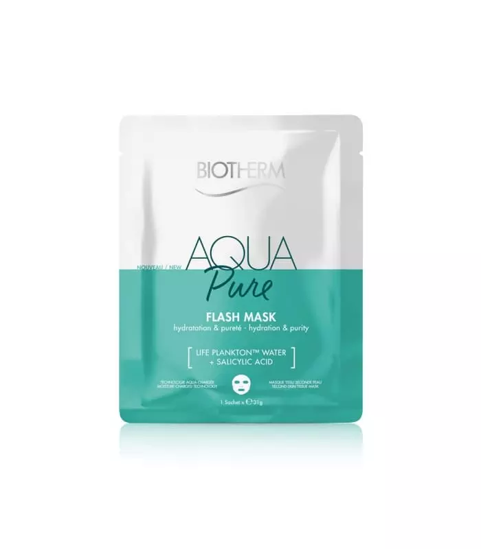 AQUA FLASH MASK PURE Masque Tissu  - Hydratation Flash & Pureté instantanée