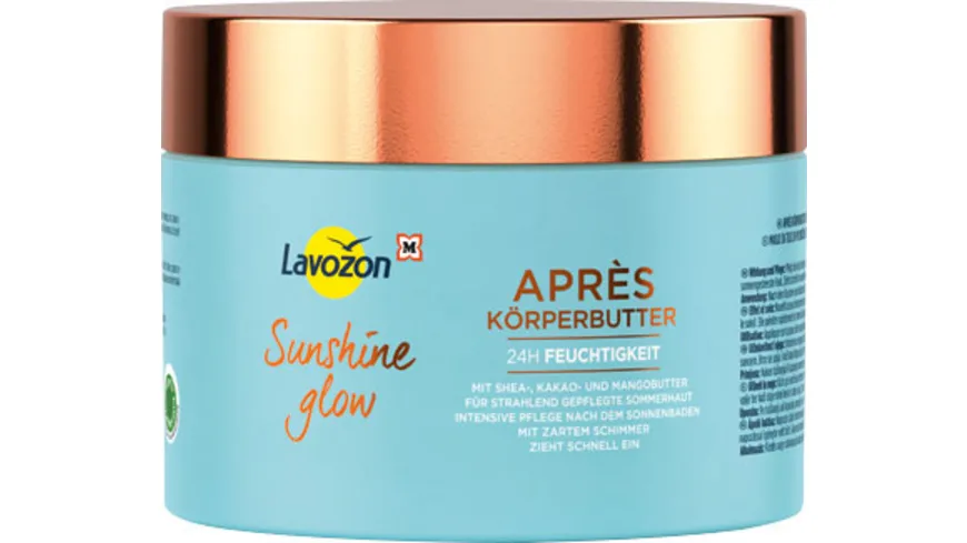 LAVOZON Sunshine Glow Après Körperbutter 200 ml